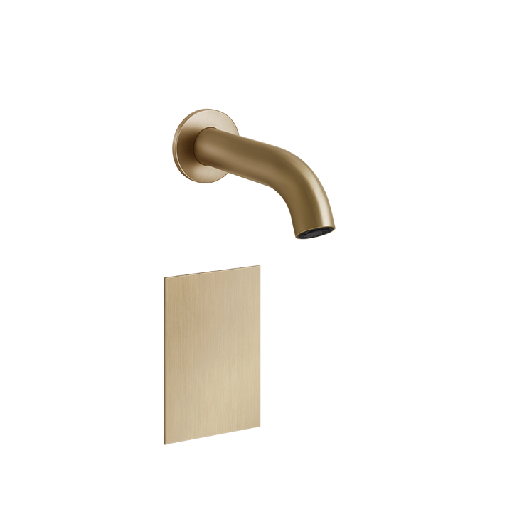 Flessa Electronic Mixer - 54014 Bathroom Accessories GESSI Warm Bronze Brushed PVD