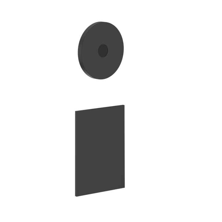 Sensor Taps External parts for built-in electronic separate control with temperature a - 54020 Built In Parts GESSI Matte Black