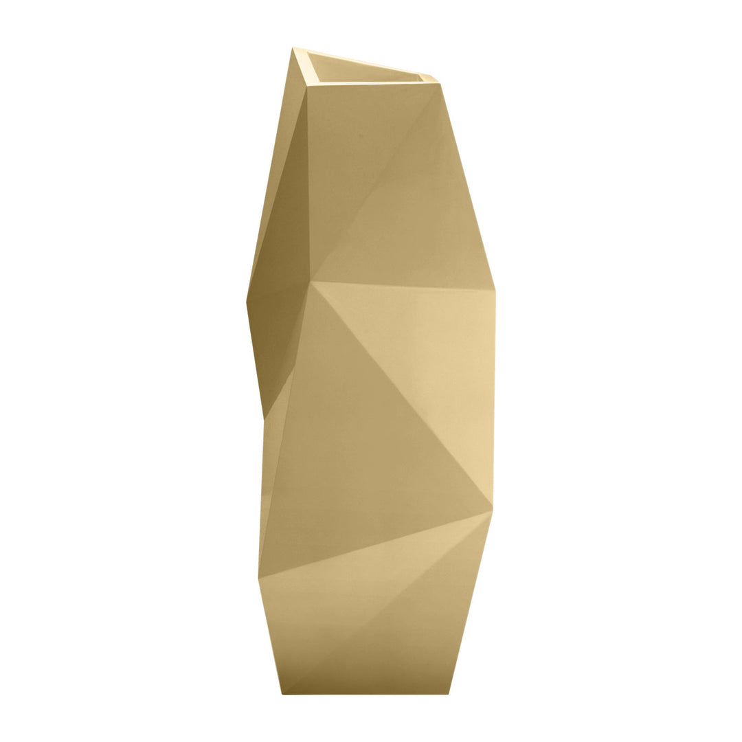 Faz XL Planter Outdoor Vondom Beige High: 17.25 in W x 43.25 in H 
