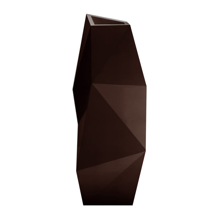 Faz XL Planter Outdoor Vondom Bronze High: 17.25 in W x 43.25 in H 