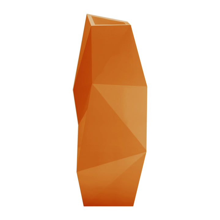 Faz XL Planter Outdoor Vondom Orange High: 17.25 in W x 43.25 in H 