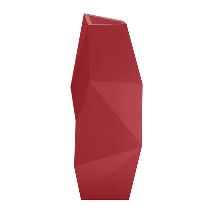 Faz XL Planter Outdoor Vondom Red High: 17.25 in W x 43.25 in H 