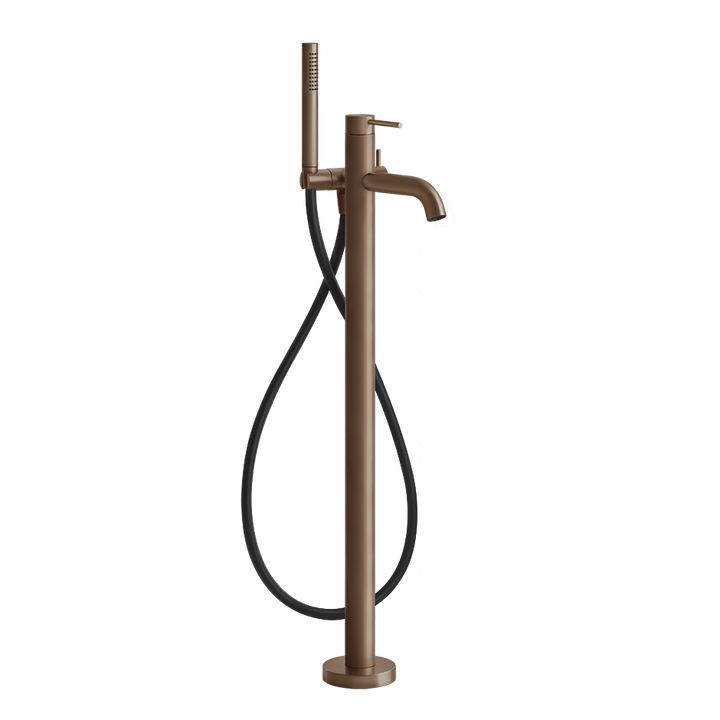 Bath&Shower316 Tub Filler - 54028 Bathroom Accessories GESSI Copper Brushed PVD