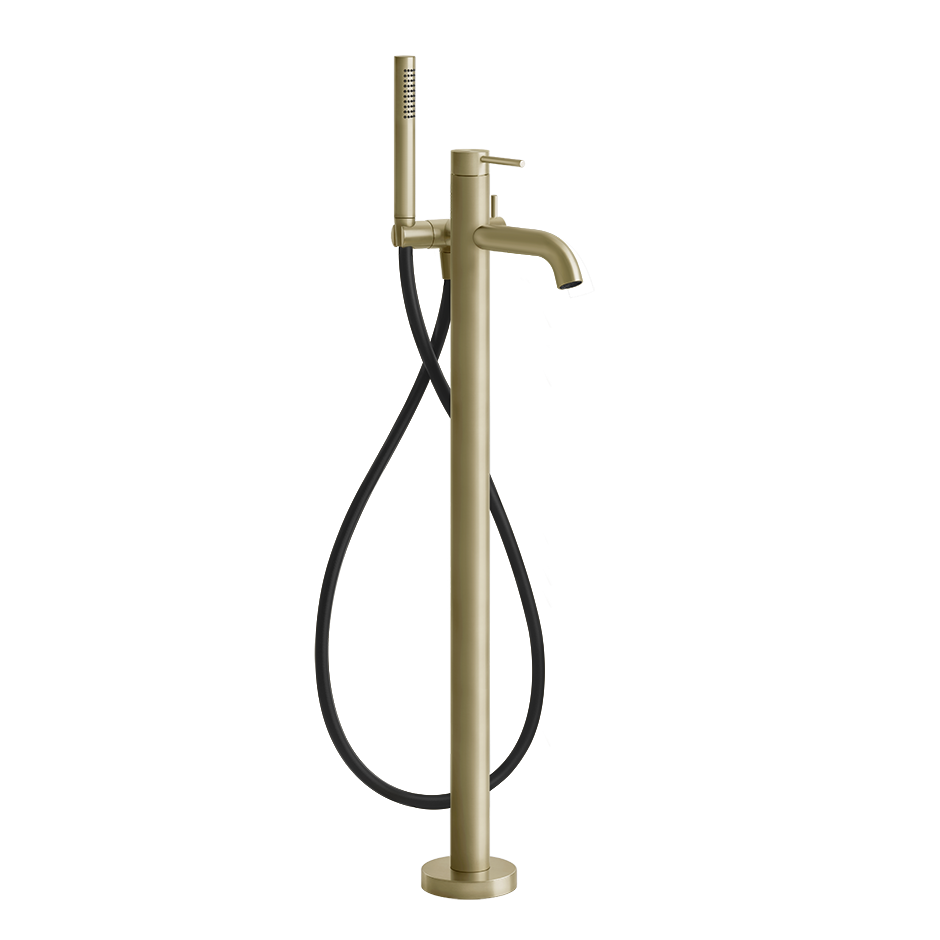 Bath&Shower316 Tub Filler - 54028 Bathroom Accessories GESSI Brass Brushed PVD