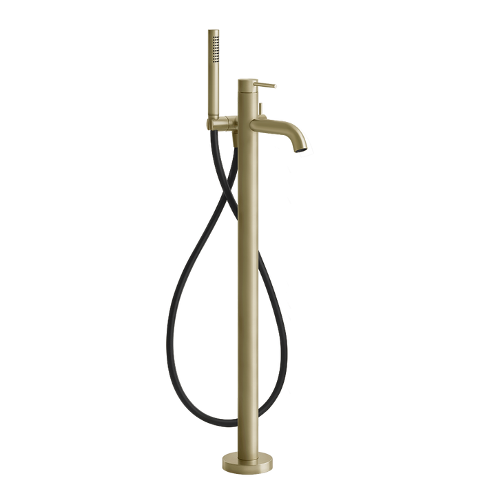 Bath&Shower316 Tub Filler - 54028 Bathroom Accessories GESSI Brass Brushed PVD