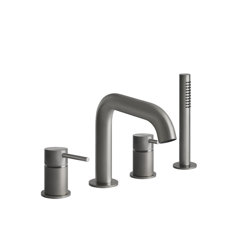 Bath&Shower316 Roman Tub Faucet Set - 54037 Bathroom Accessories GESSI Steel Brushed