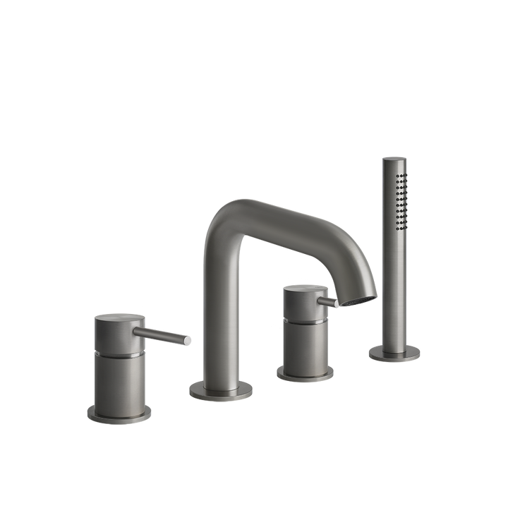 Bath&Shower316 Roman Tub Faucet Set - 54037 Bathroom Accessories GESSI Steel Brushed