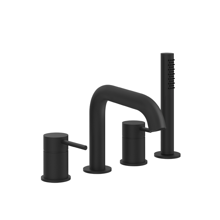 Bath&Shower316 Roman Tub Faucet Set - 54037 Bathroom Accessories GESSI Matte Black