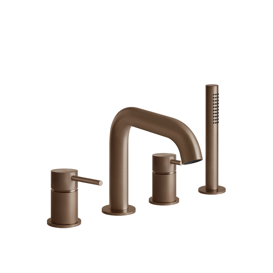 Bath&Shower316 Roman Tub Faucet Set - 54037 Bathroom Accessories GESSI Copper Brushed PVD