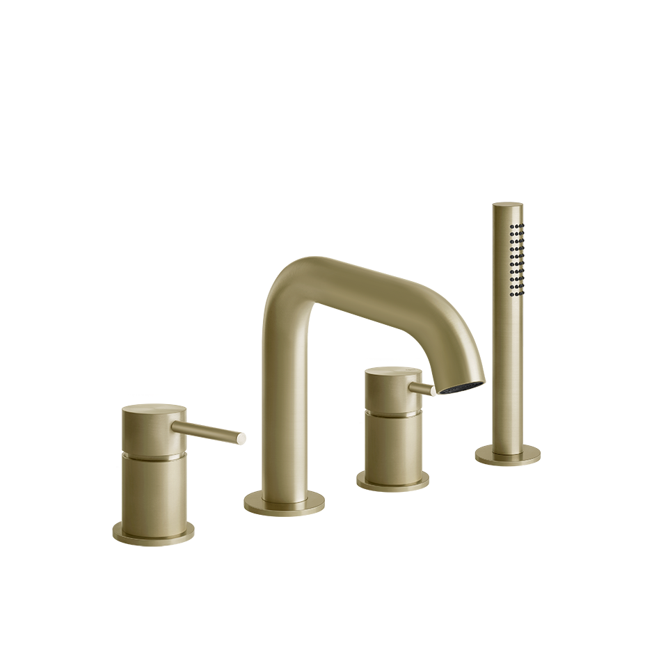 Bath&Shower316 Roman Tub Faucet Set - 54037 Bathroom Accessories GESSI Brass Brushed PVD