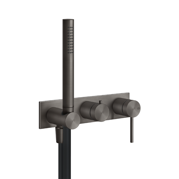 Shower316 Shower Mixer - 54038 Bathroom Accessories GESSI Black Metal Brushed PVD