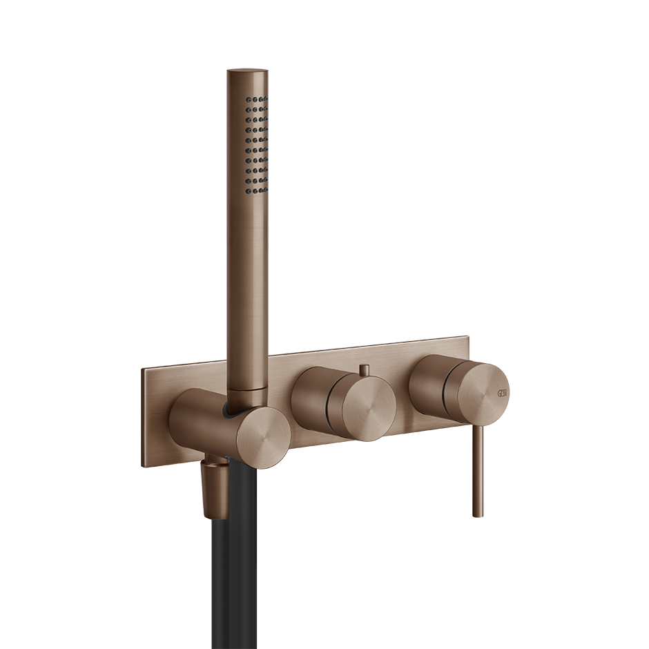 Shower316 Shower Mixer - 54038 Bathroom Accessories GESSI Copper Brushed PVD
