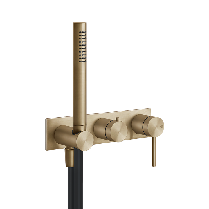 Shower316 Shower Mixer - 54038 Bathroom Accessories GESSI Warm Bronze Brushed PVD