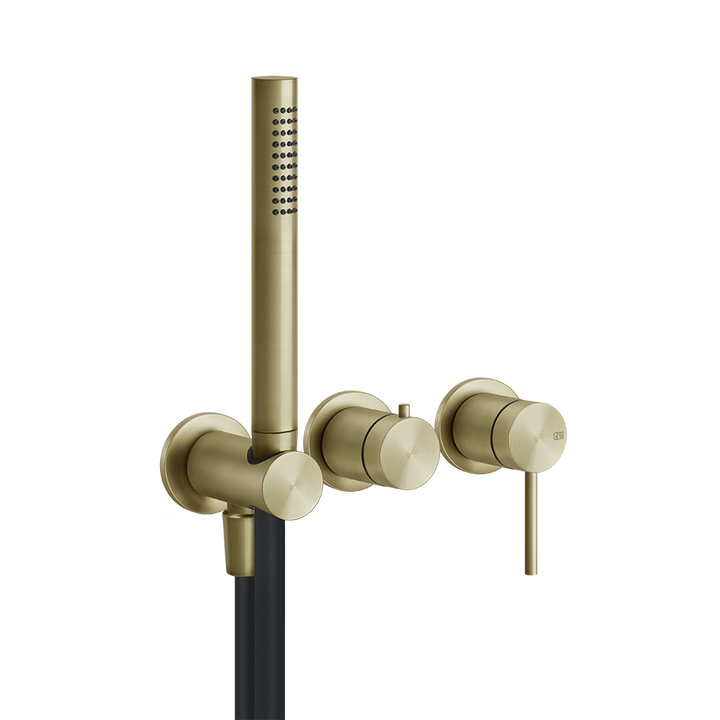 Shower316 Shower Mixer - 54039 Bathroom Accessories GESSI Brass Brushed PVD