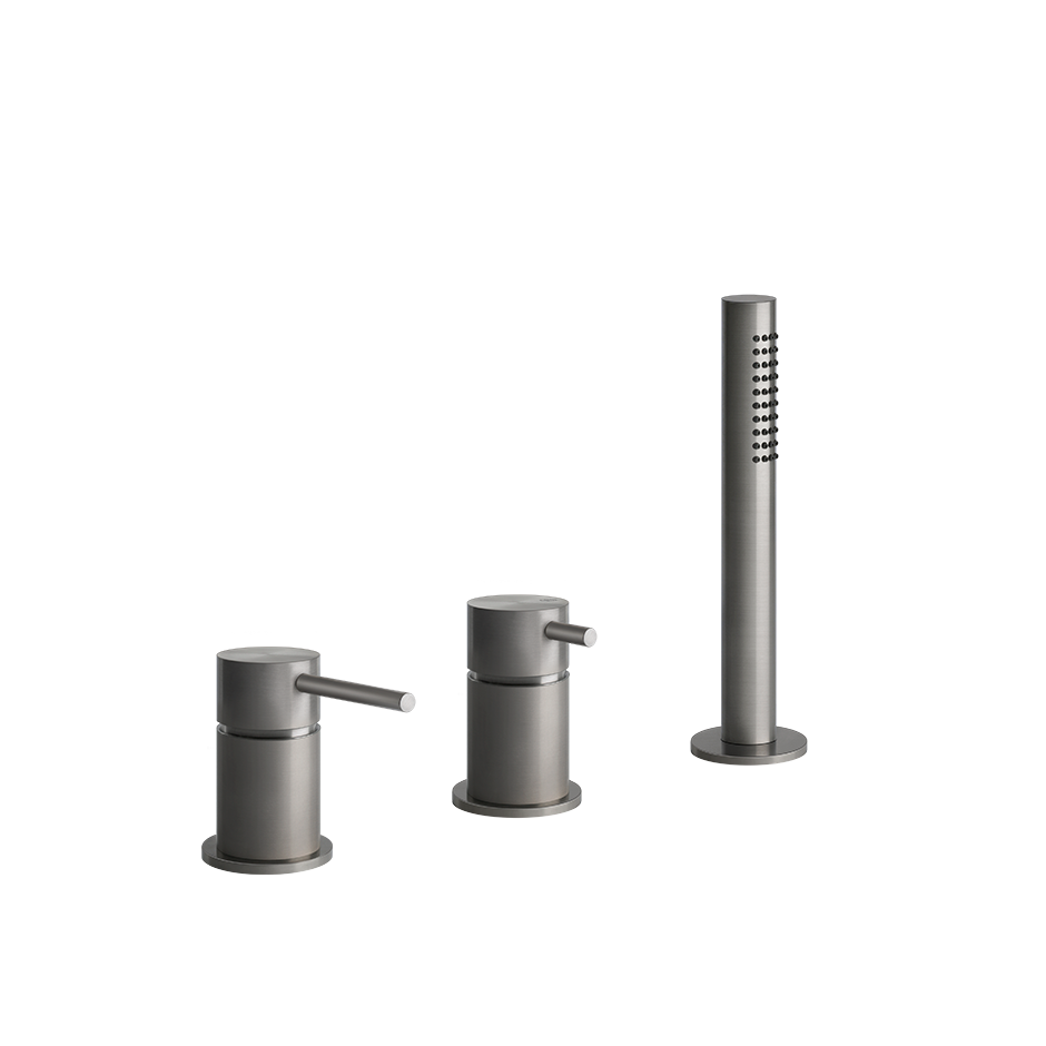 Bath&Shower316 Roman Tub Faucet Set - 54043 Bathroom Accessories GESSI Steel Brushed