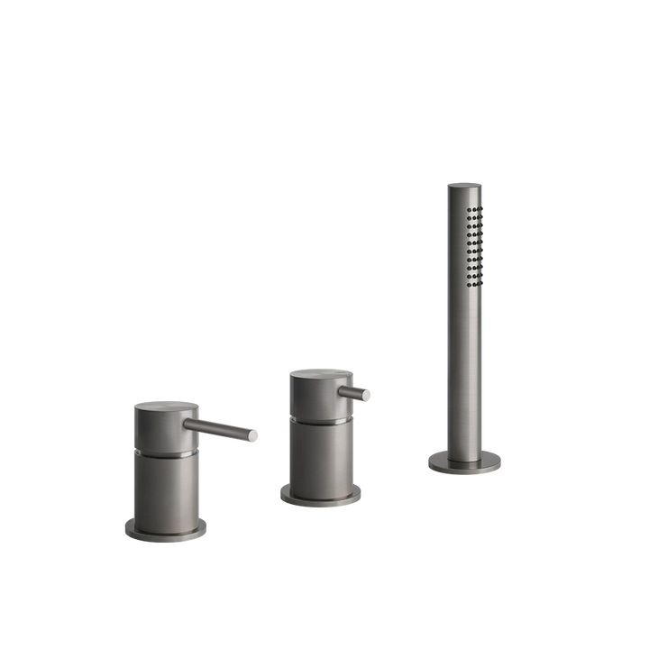Bath&Shower316 Roman Tub Faucet Set - 54043 Bathroom Accessories GESSI Steel Brushed