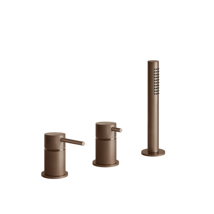 Bath&Shower316 Roman Tub Faucet Set - 54043 Bathroom Accessories GESSI Copper Brushed PVD