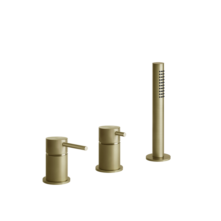 Bath&Shower316 Roman Tub Faucet Set - 54043 Bathroom Accessories GESSI Brass Brushed PVD