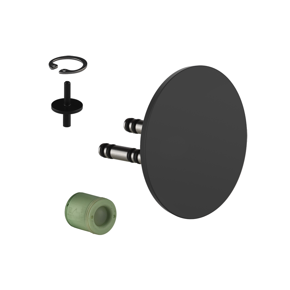 Shower316 Return System - 54058 Bathroom Accessories GESSI Matte Black