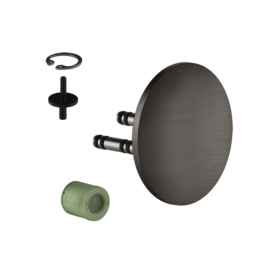 Shower316 Return System - 54058 Bathroom Accessories GESSI Black Metal Brushed PVD