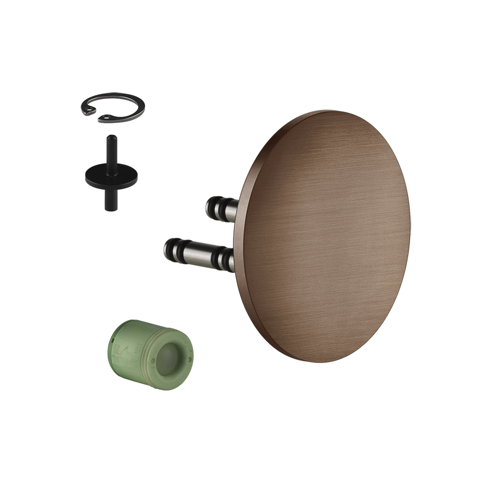 Shower316 Return System - 54058 Bathroom Accessories GESSI Copper Brushed PVD
