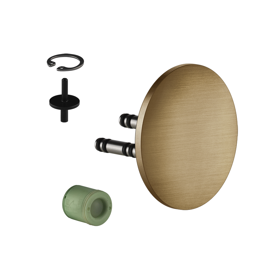 Shower316 Return System - 54058 Bathroom Accessories GESSI Warm Bronze Brushed PVD