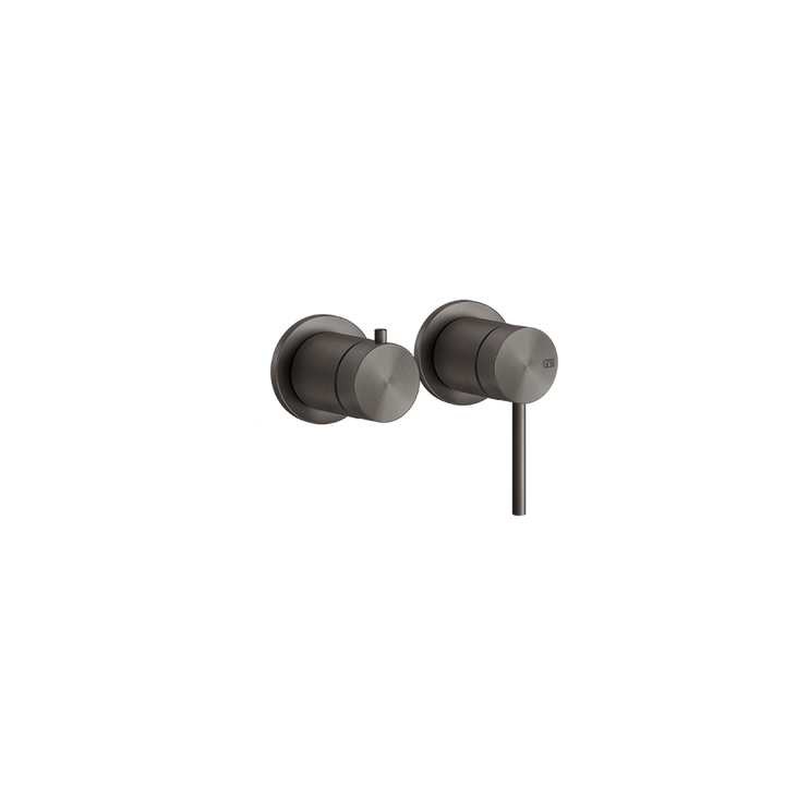 Shower316 Shower Mixer - 54077 Bathroom Accessories GESSI Black Metal Brushed PVD