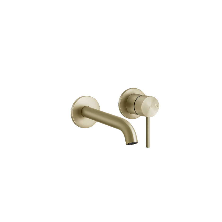 Flessa Basin Mixer - 54083 Bathroom Accessories GESSI Brass Brushed PVD