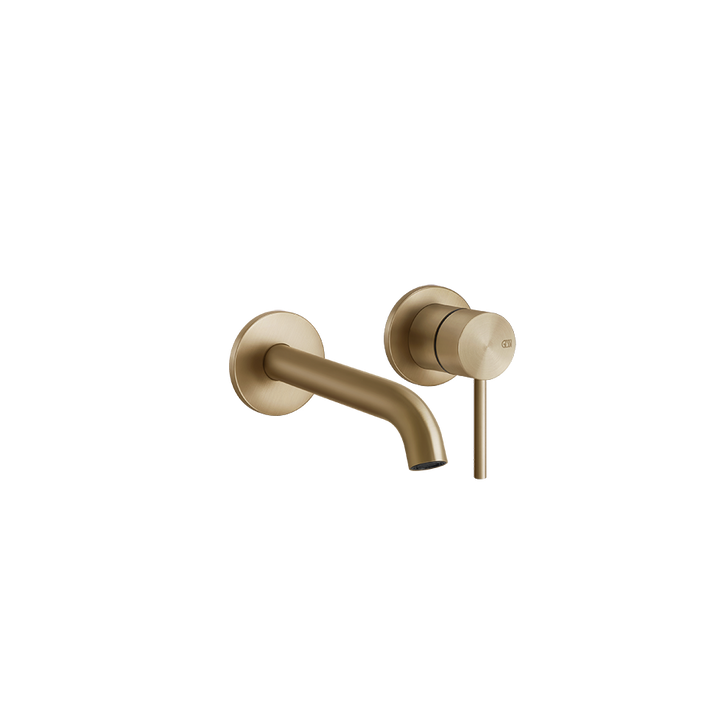 Flessa Basin Mixer - 54086 Bathroom Accessories GESSI Warm Bronze Brushed PVD