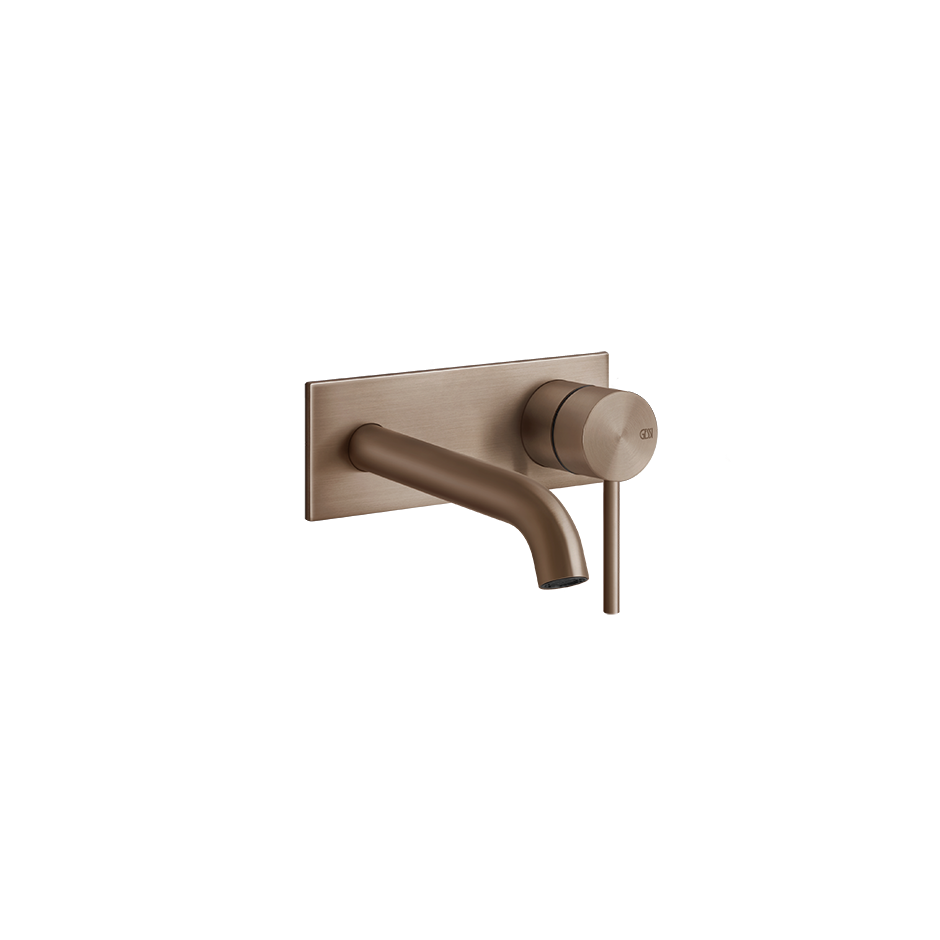 Flessa Basin Mixer - 54088 Bathroom Accessories GESSI Copper Brushed PVD