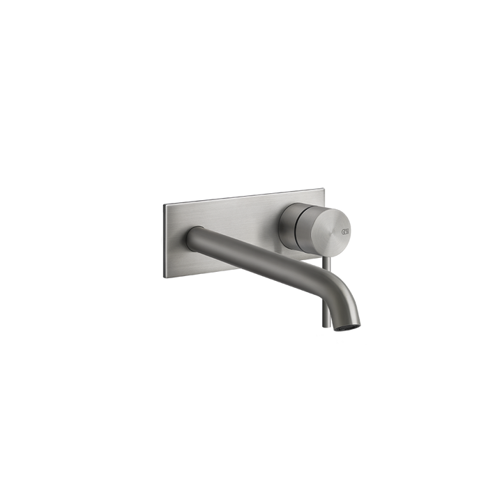 Flessa Basin Mixer - 54090 Bathroom Accessories GESSI Steel Brushed
