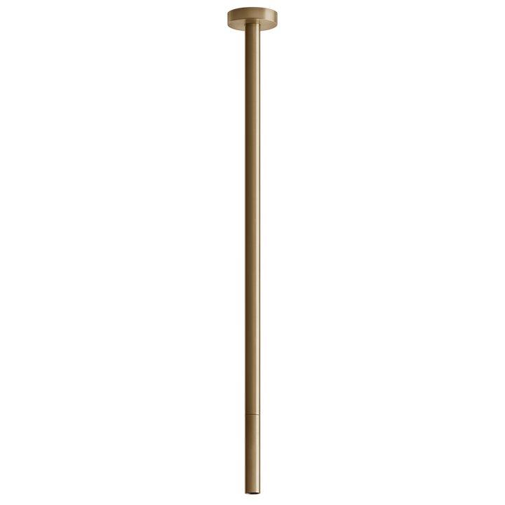 Ceiling Bathroom Faucet Spout Trim - 54096 Bathroom Faucet GESSI Warm Bronze Brushed PVD
