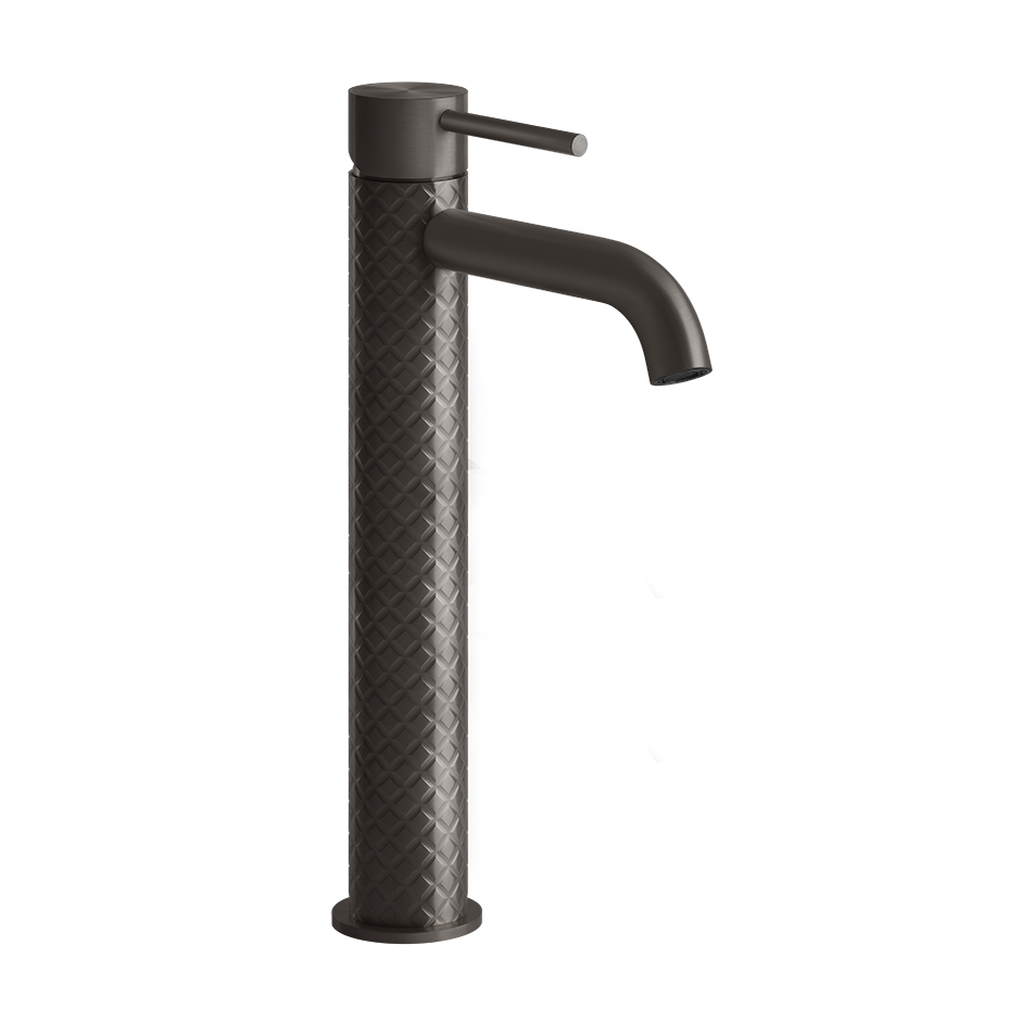 Intreccio Basin Mixer - 54109 Bathroom Accessories GESSI Black Metal Brushed PVD