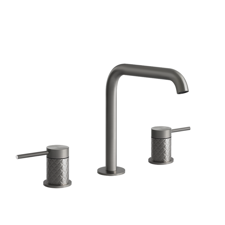 Intreccio Three Holes Mixer - 54112 Bathroom Accessories GESSI Steel Brushed