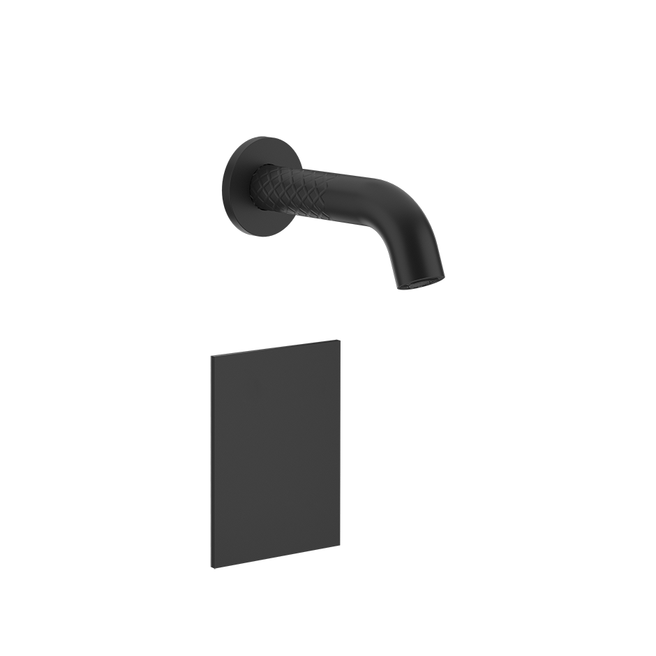 Intreccio Wall Mounted Electronic Mixer - 54114 Bathroom Accessories GESSI Matte Black