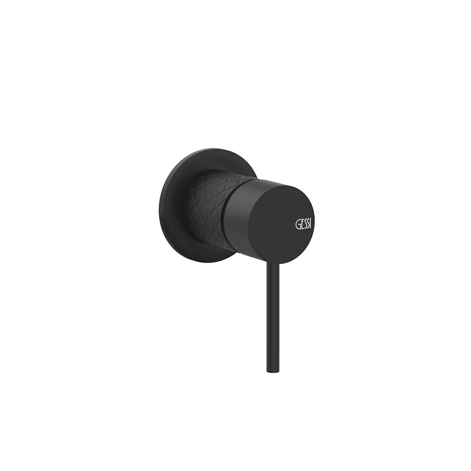 Intreccio One Way Diverter Mixer - 54119 Bathroom Accessories GESSI Matte Black