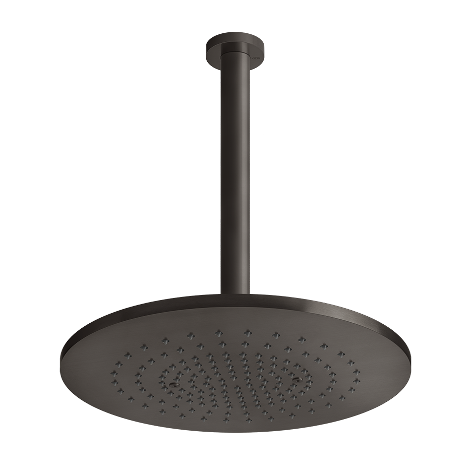 Shower316 Ceiling Mounted Showerhead - 54150 Showers GESSI Black Metal Brushed PVD