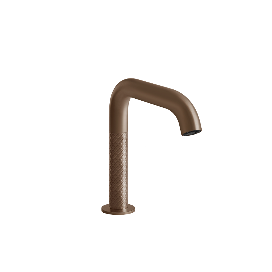 Sensor Taps Electronic basin mixer with temperature and water flow rate adjustment thr - 54181 Built In Parts GESSI Copper Brushed PVD