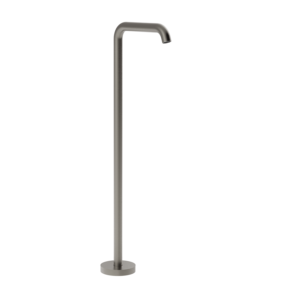 Bath316 Bath Spout - 54195 Bathroom Accessories GESSI Steel Brushed