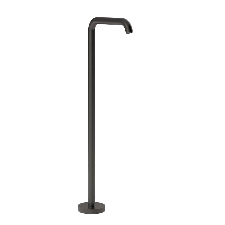 Bath316 Bath Spout - 54195 Bathroom Accessories GESSI Black Metal Brushed PVD