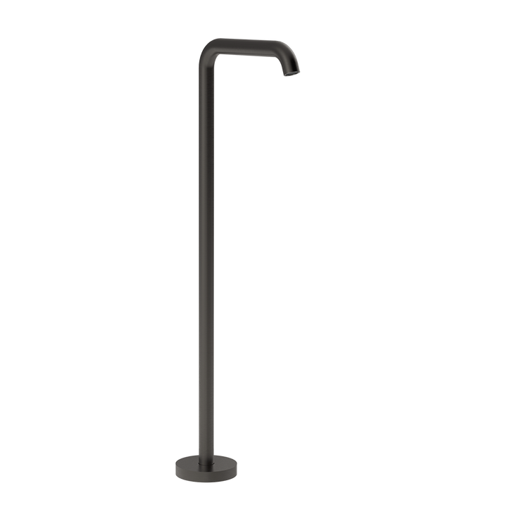 Bath316 Bath Spout - 54195 Bathroom Accessories GESSI Black Metal Brushed PVD