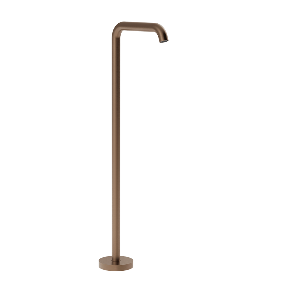 Bath316 Bath Spout - 54195 Bathroom Accessories GESSI Copper Brushed PVD