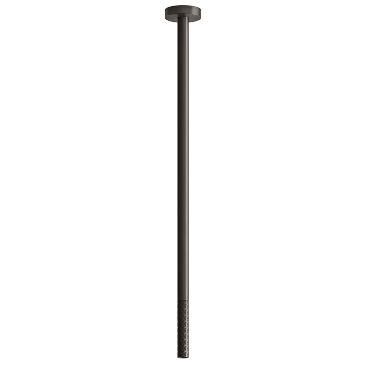 Intreccio Ceiling Bathroom Faucet Spout Trim - 54196 Bathroom Faucet GESSI Black Metal Brushed PVD