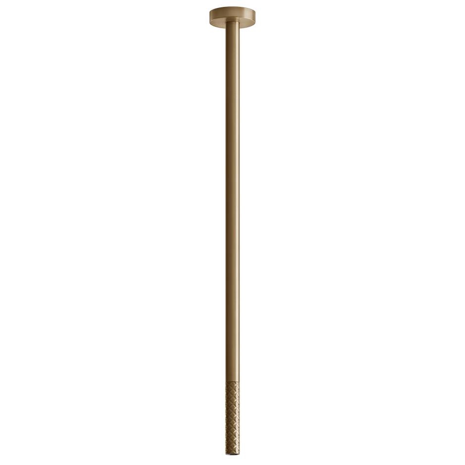Intreccio Ceiling Bathroom Faucet Spout Trim - 54196 Bathroom Faucet GESSI Warm Bronze Brushed PVD