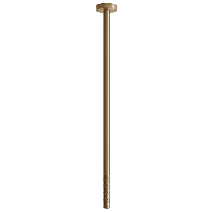 Intreccio Ceiling Bathroom Faucet Spout Trim - 54196 Bathroom Faucet GESSI Warm Bronze Brushed PVD