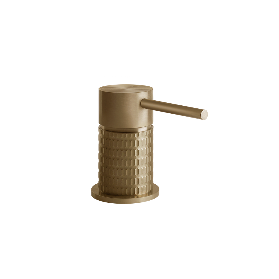 Meccanica Bathroom Faucet Control - 54205 Bathroom Faucet GESSI Warm Bronze Brushed PVD
