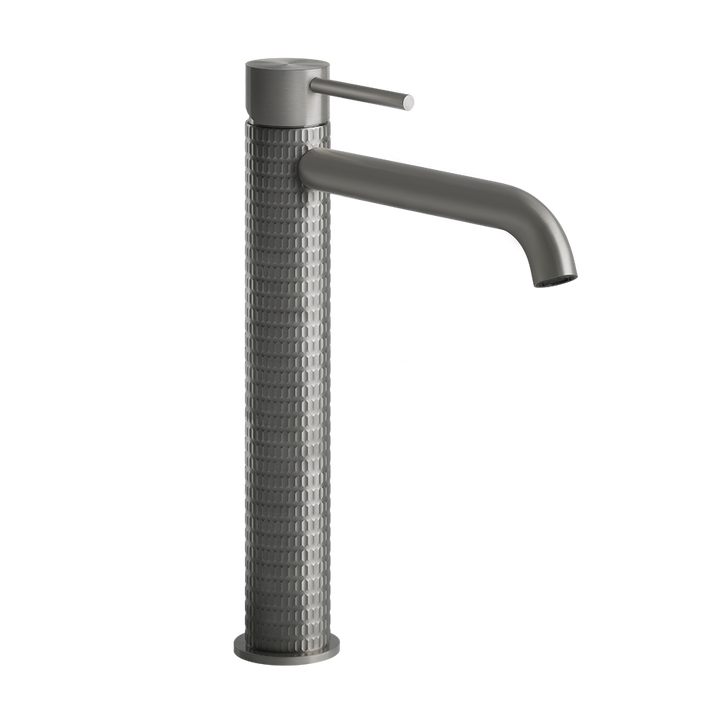 Meccanica Basin Mixer - 54206 Bathroom Accessories GESSI Steel Brushed