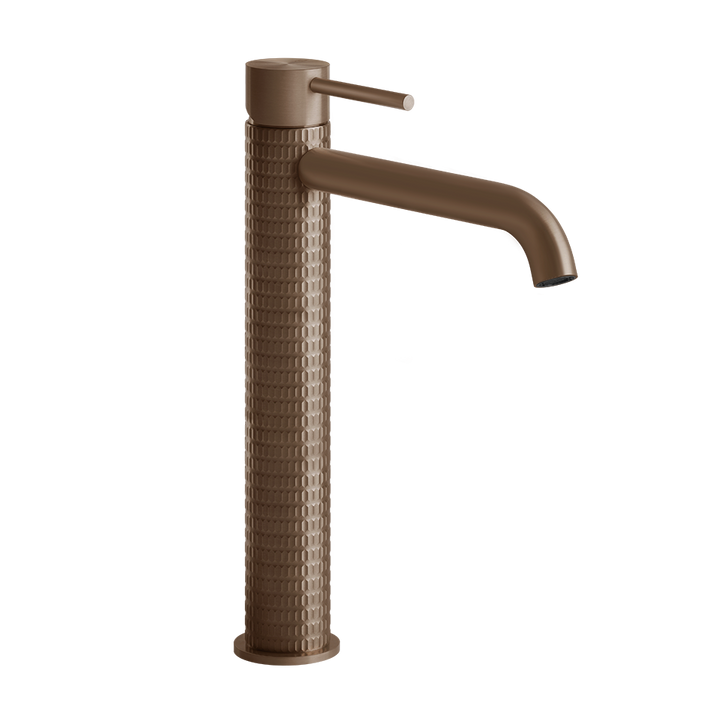 Meccanica Basin Mixer - 54206 Bathroom Accessories GESSI Copper Brushed PVD