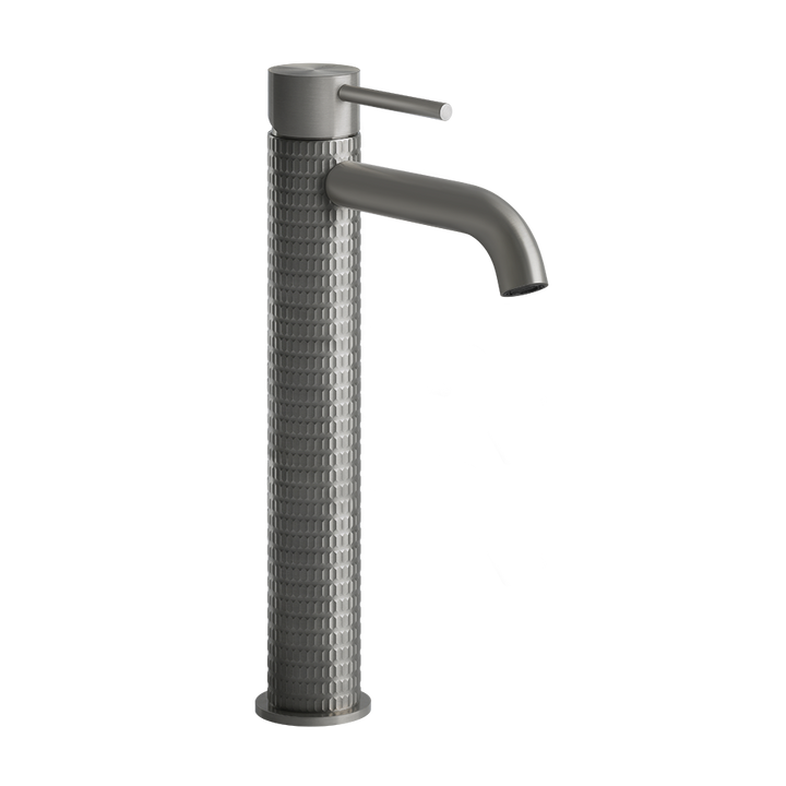 Meccanica Basin Mixer - 54209 Bathroom Accessories GESSI Steel Brushed