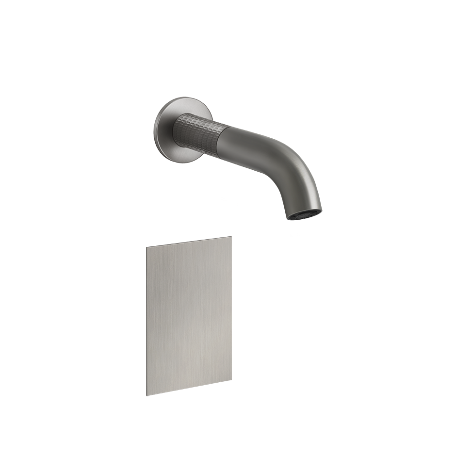 Meccanica Electronic Mixer - 54215 Bathroom Accessories GESSI Steel Brushed